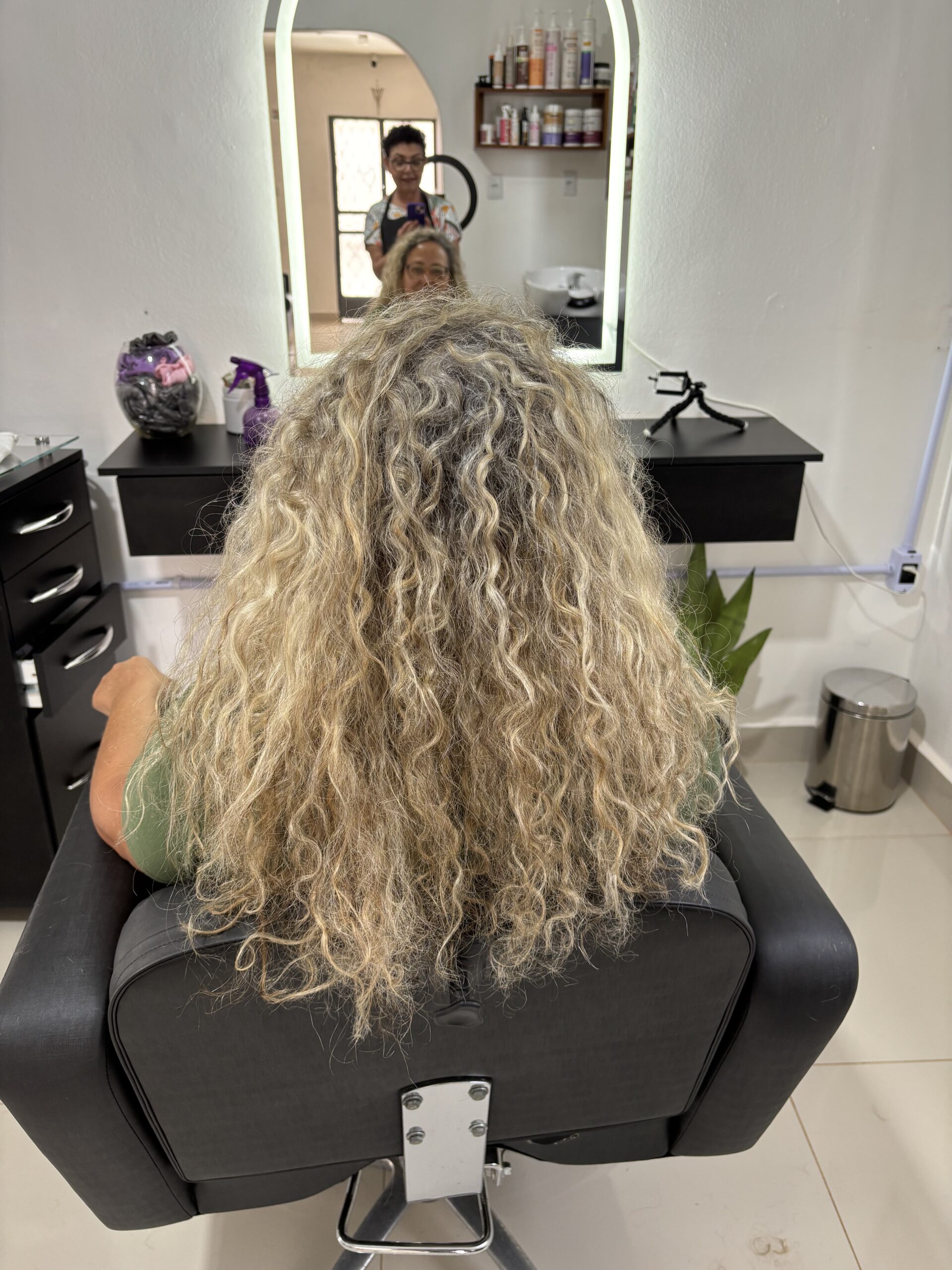 Cachos feitos na Trama Cachos, Anápolis — foto 12